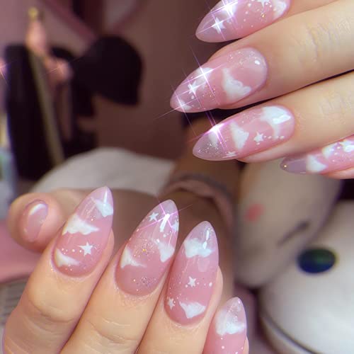 Pink Cloud Nails