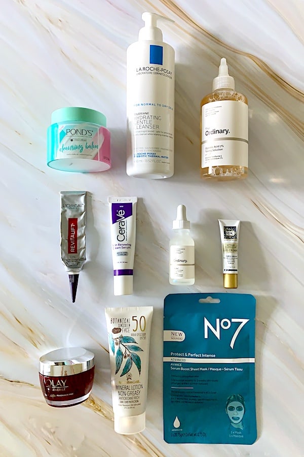 Drugstore Anti-Aging Skincare Essentials