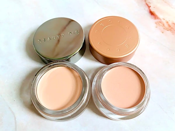 Becca Under Eye Brightening Corrector and Beauty Pie Super Luminous Under Eye Genius