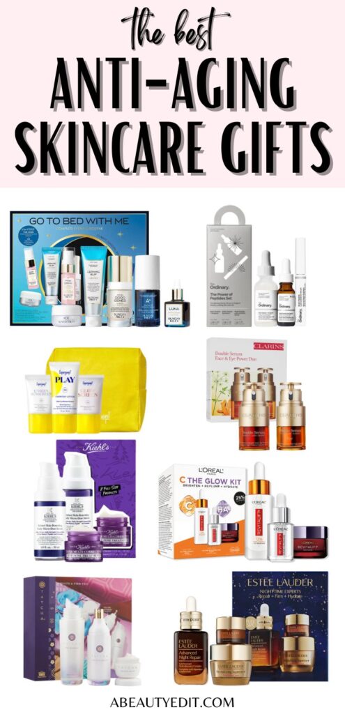 Best Anti-Aging Skincare Gift Sets pin.