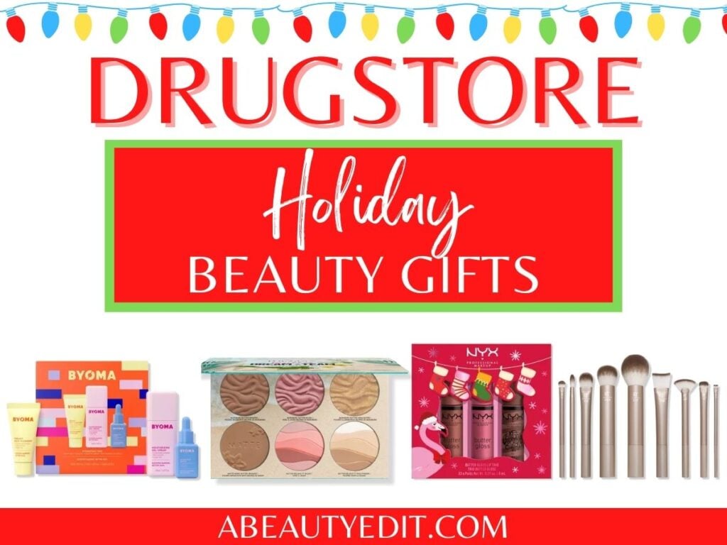 Best Drugstore Holiday Beauty Gifts.