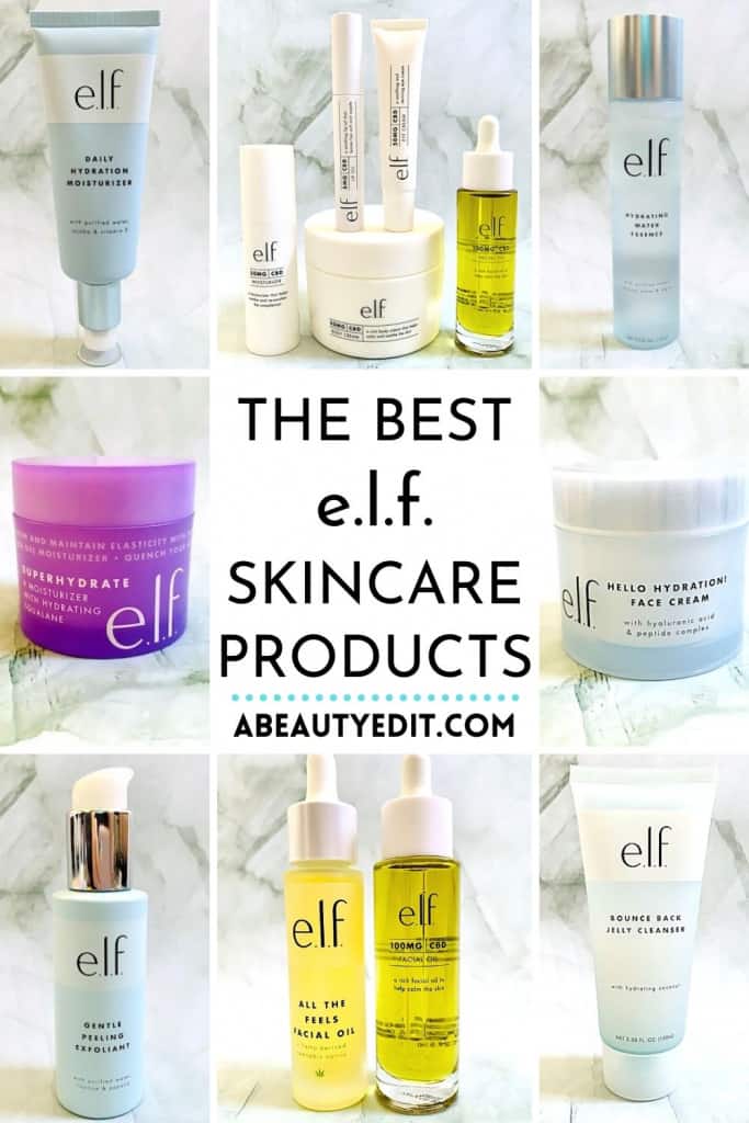 The Best e.l.f. Skincare Products Collage