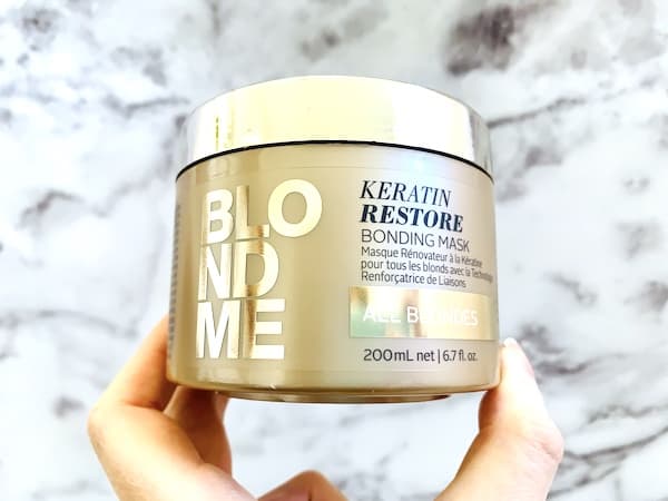 BlondMe Keratin Restore Bonding Mask for All Blondes