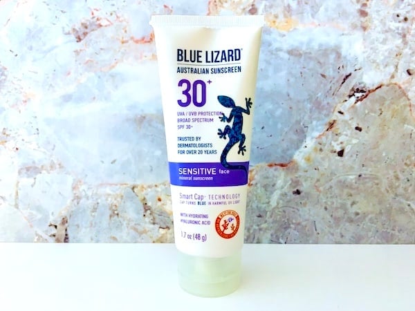 Blue Lizard SPF 30+ Sensitive Face Mineral Sunscreen