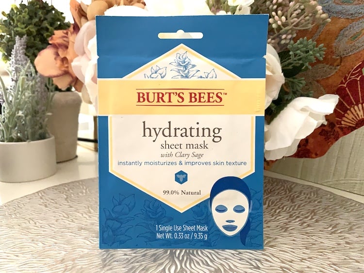 Burts Bees Hydrating Sheet Mask with Clary Sage