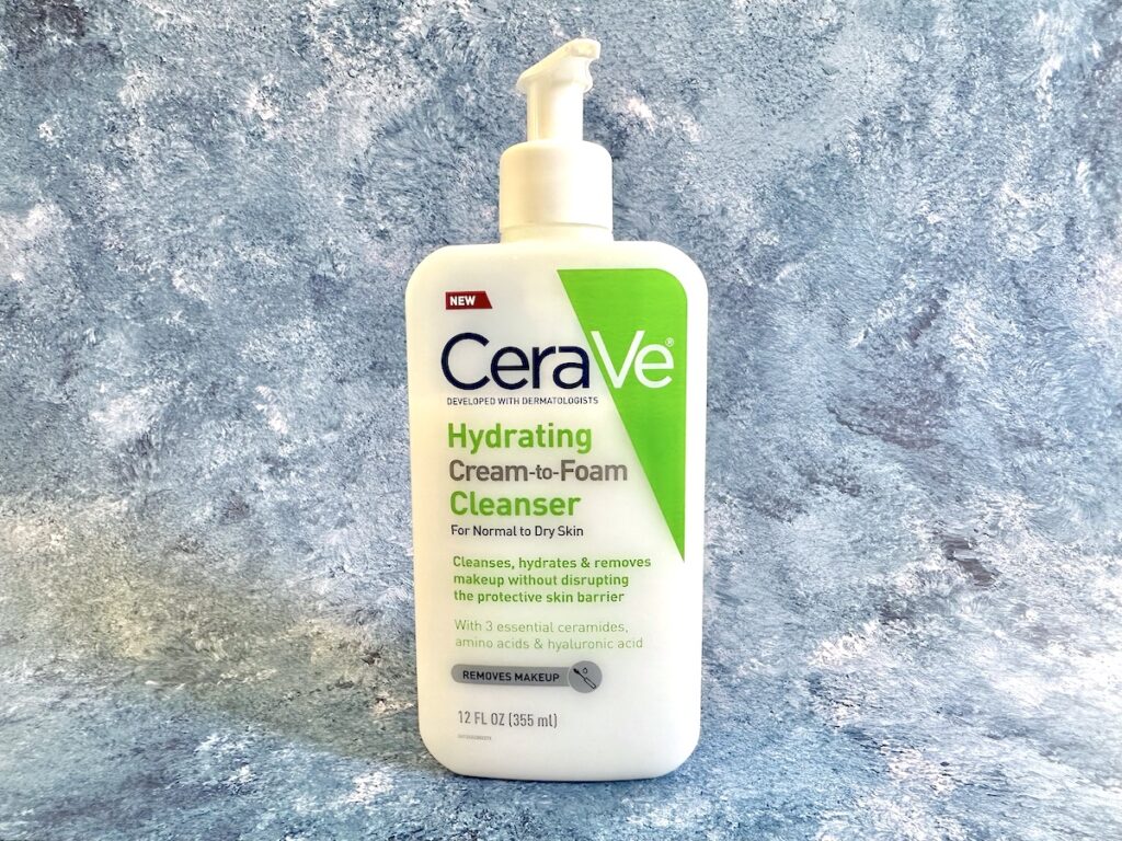 CeraVe Hydrating Cream-to-Foam Cleanser