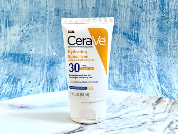 CeraVe Hydrating Sunscreen Face Sheer Tint SPF 30