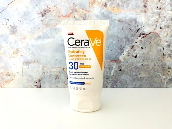 CeraVe Hydrating Sunscreen SPF 30 Face Sheer Tint