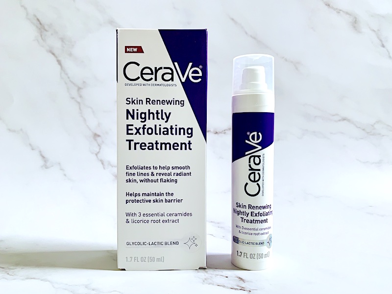 CeraVe Skin Renewing Nightly Exfoliating Treatment Review