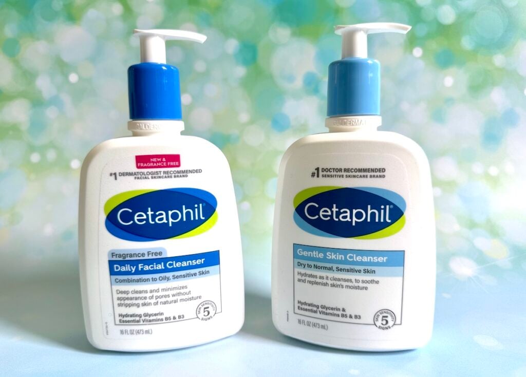 Cetaphil Daily Facial Cleanser vs Gentle Skin Cleanser