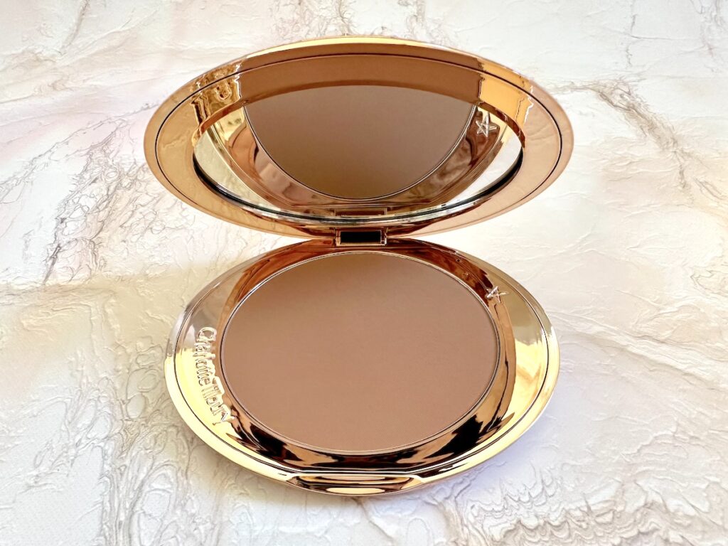 Charlotte Tilbury Airbrush Bronzer in the shade Medium.