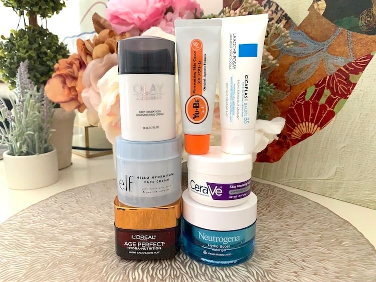 Drugstore Skin Creams for Dry and Dehydrated Skin