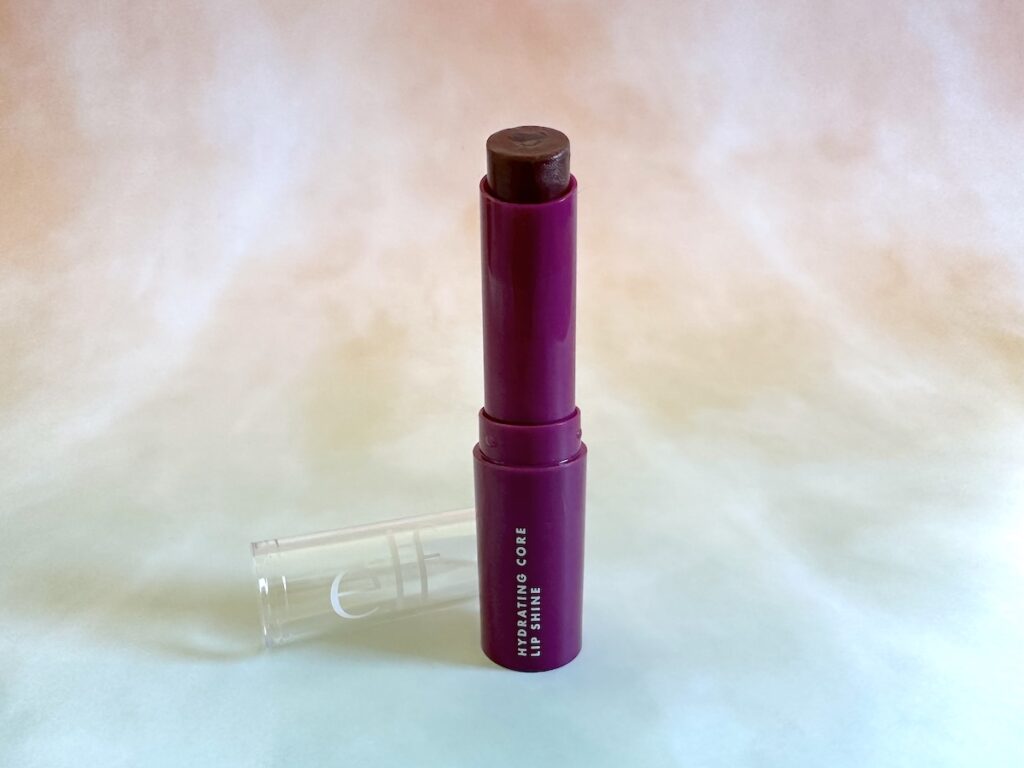 e.l.f. Hydrating Core Lip Shine in the shade Ecstatic.