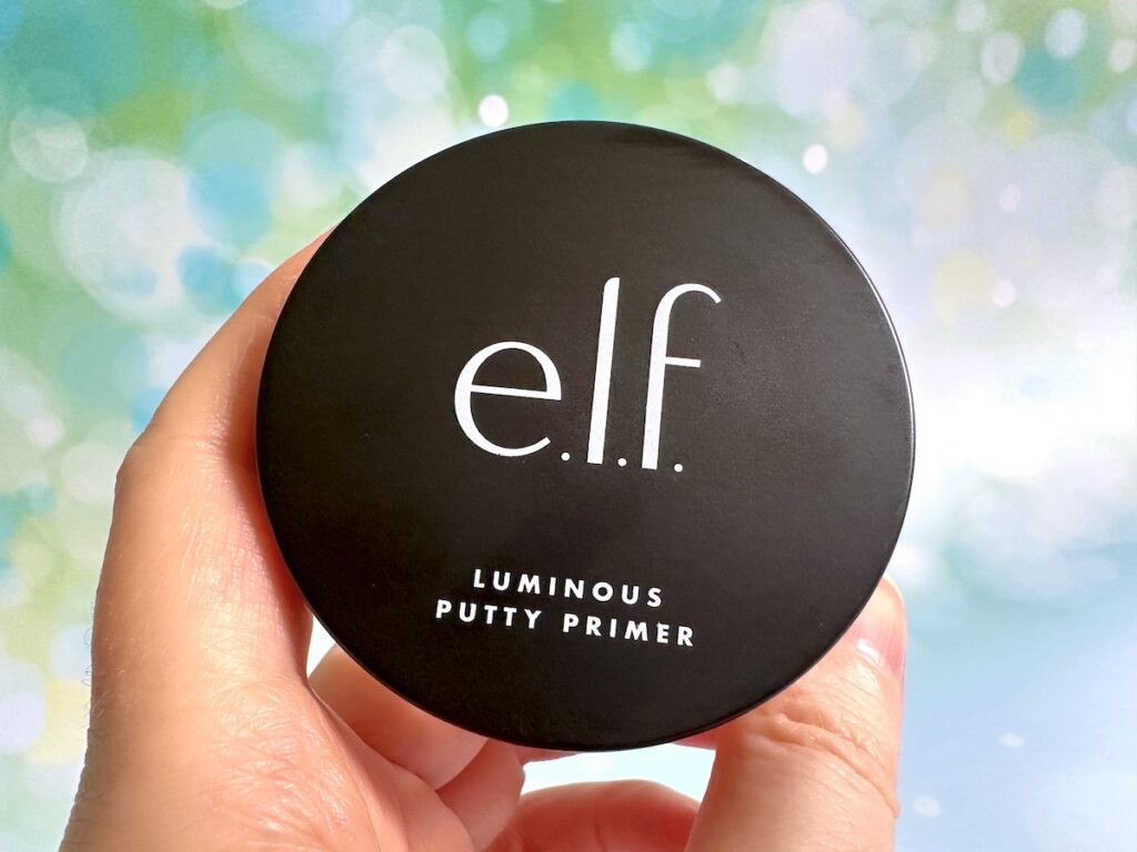 e.l.f. Luminous Putty Primer, handheld.