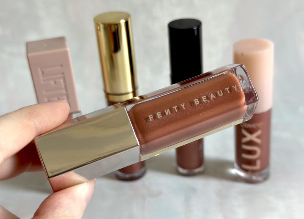 Fenty Gloss Bomb dupes from Maybelline, Milani, Revlon, and ColourPop.