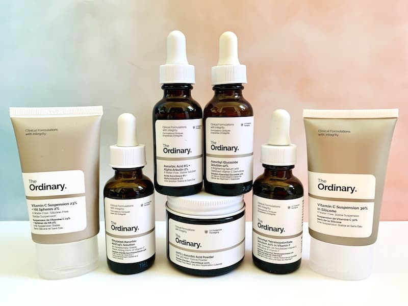 A Guide to The Ordinary Vitamin C Skincare Products