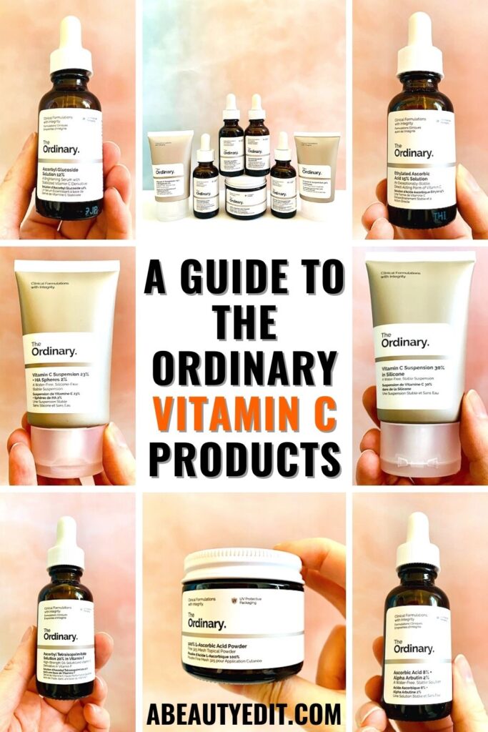 The Ordinary Vitamin C Products