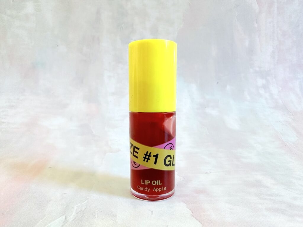 iNNBEAUTY PROJECT Glaze Lip Oil in the shade Glaze #1 Candy Apple.