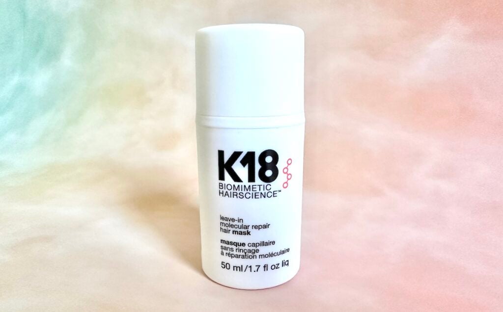 K18 Leave-In Molecular Repair Hair Mask.