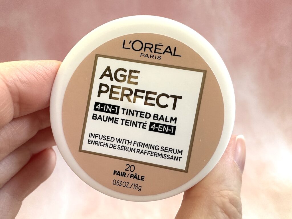 L'Oreal Age Perfect 4-In-1 Tinted Balm. Shade is 20 Fair.