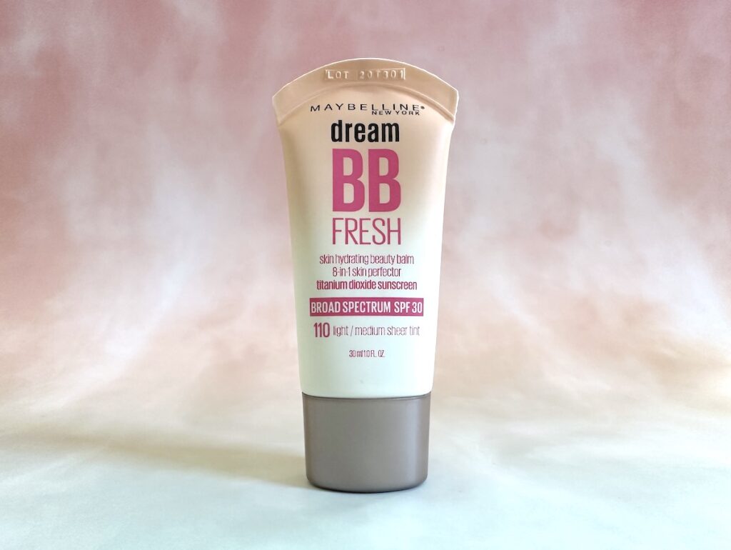 Maybelline Dream BB Fresh Skin Hydrating Beauty Balm in Light Medium.