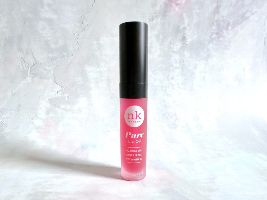 Nicka K Pure Lip Oil in the shade Raspberry.