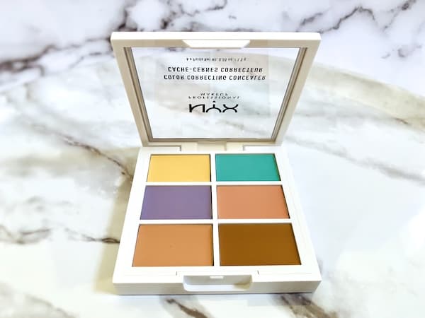 Best Drugstore Concealers for Dark Circles - NYX Color Correcting Concealer Palette