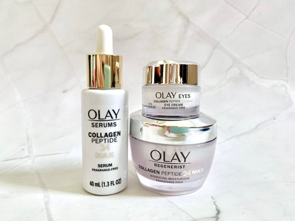 Olay Collagen Peptide 24 MAX Eye Serum, Eye Cream and Moisturizer