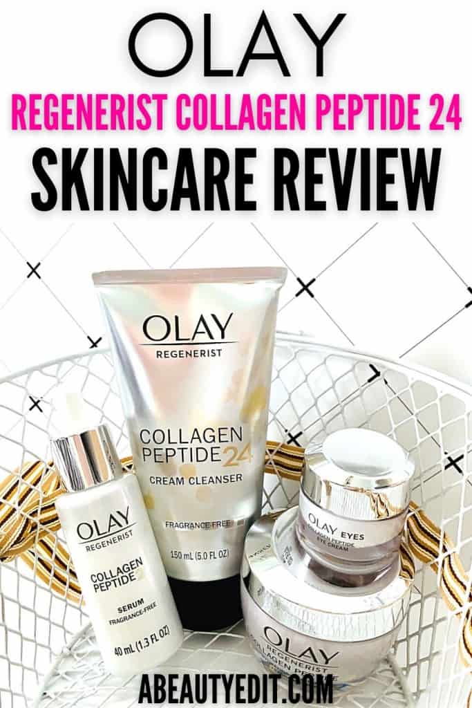 Olay Regenerist Collagen Peptide 24 Skincare Review