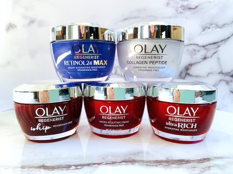 5 Olay Regenerist Moisturizers