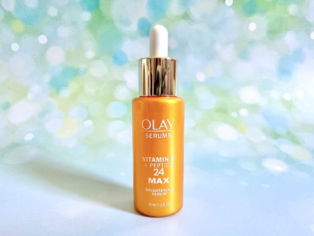 Olay Vitamin C + Peptide 24 MAX Brightening Serum.