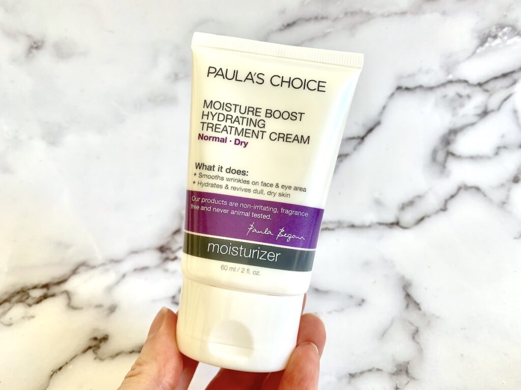 Paula’s Choice Moisture Boost Hydrating Treatment Cream handheld.