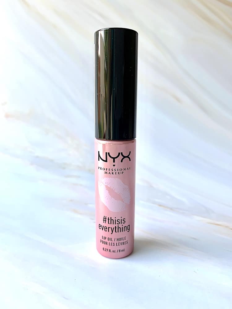 Pretty Pink Drugstore Lip Glosses - NYX This Is Everything Lip Oil