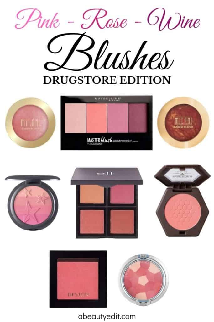 Pink Rose Wine Blushes Drugstore Edition