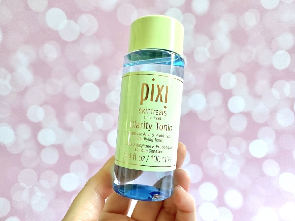 Pixi Clarity Tonic, handheld.