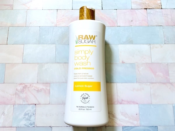 Raw Sugar Simply Body Wash in Lemon Sugar