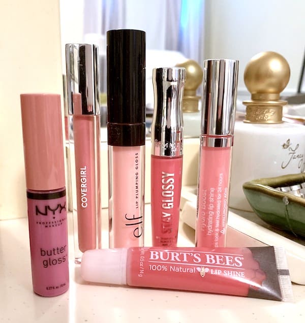 Six Pretty Pink Drugstore Lip Glosses