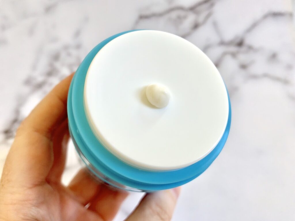 Skinfix Barrier+ Triple Lipid-Peptide Cream lid open and sampled.