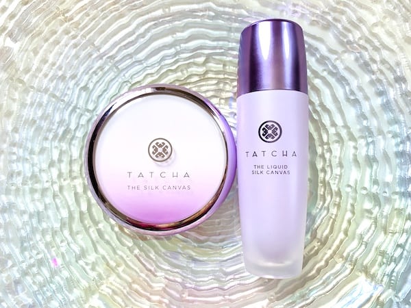 Tatcha The Silk Canvas and The Liquid Silk Canvas Makeup Primer