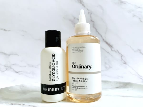 The Inkey List Glycolic Acid Toner vs The Ordinary Glycolic Acid 7% Toning Solution