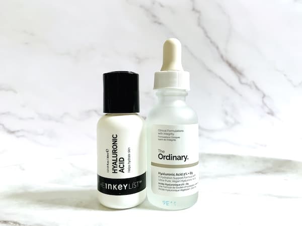 The Inkey List Hyaluronic Acid vs The Ordinary Hyaluronic Acid 2% + B5