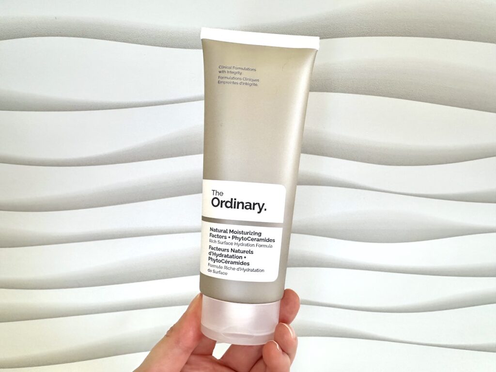 The Ordinary Natural Moisturizing Factors + PhytoCeramides, handheld.