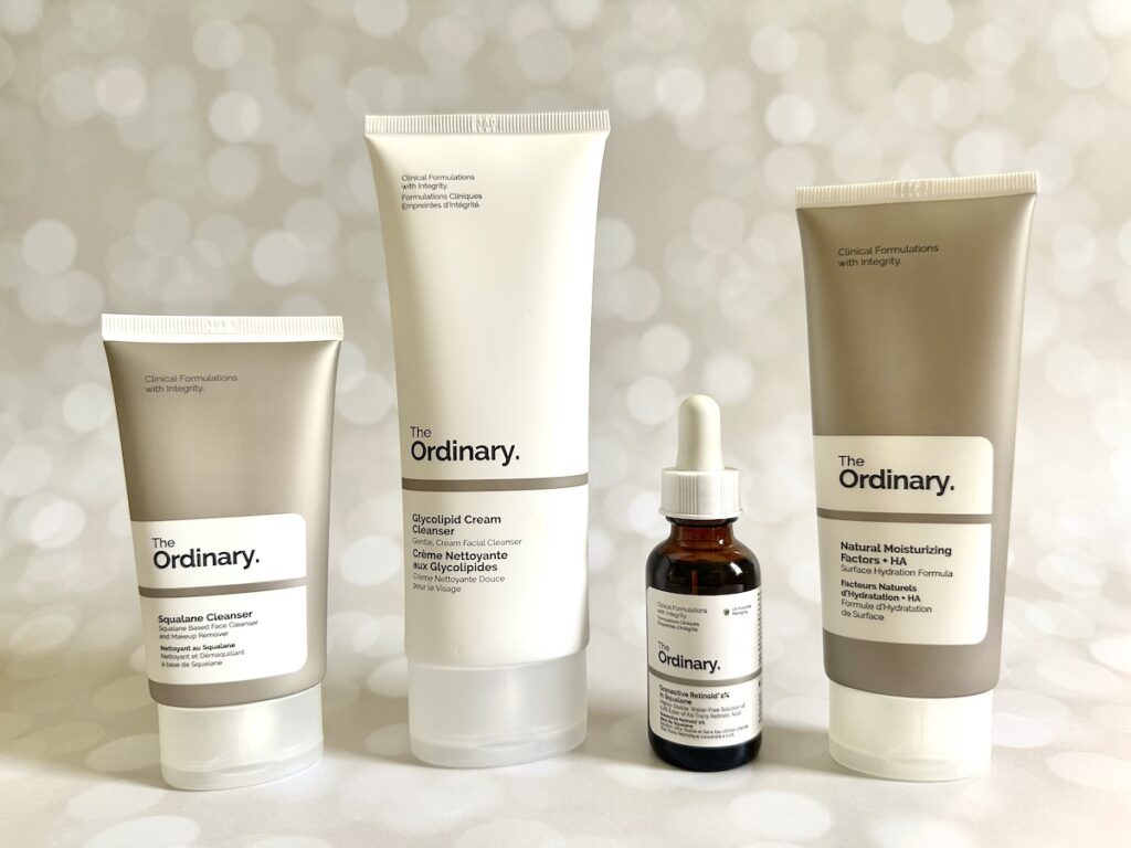 The Ordinary Retinol Skincare Routine for Sensitive Skin.