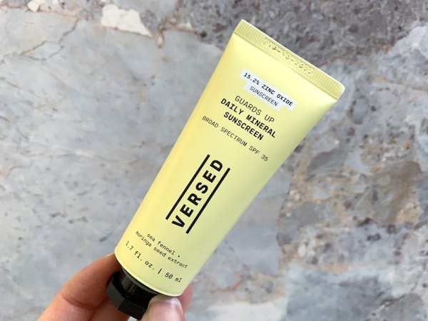 Versed Guards Up Daily Mineral Sunscreen Broad Spectrum SPF 35