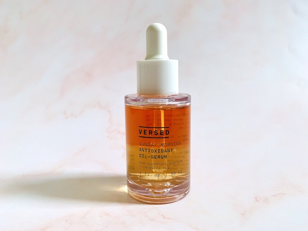 Versed Sunday Morning Antioxidant Oil-Serum - unmixed with two layers