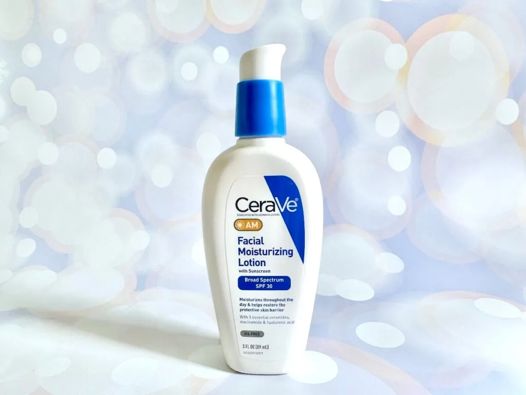 CeraVe AM Facial Moisturizing Lotion with Sunscreen SPF 30