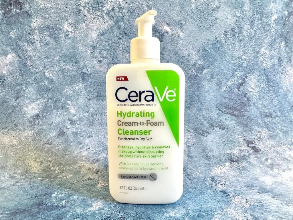 CeraVe Hydrating Cream-to-Foam Cleanser