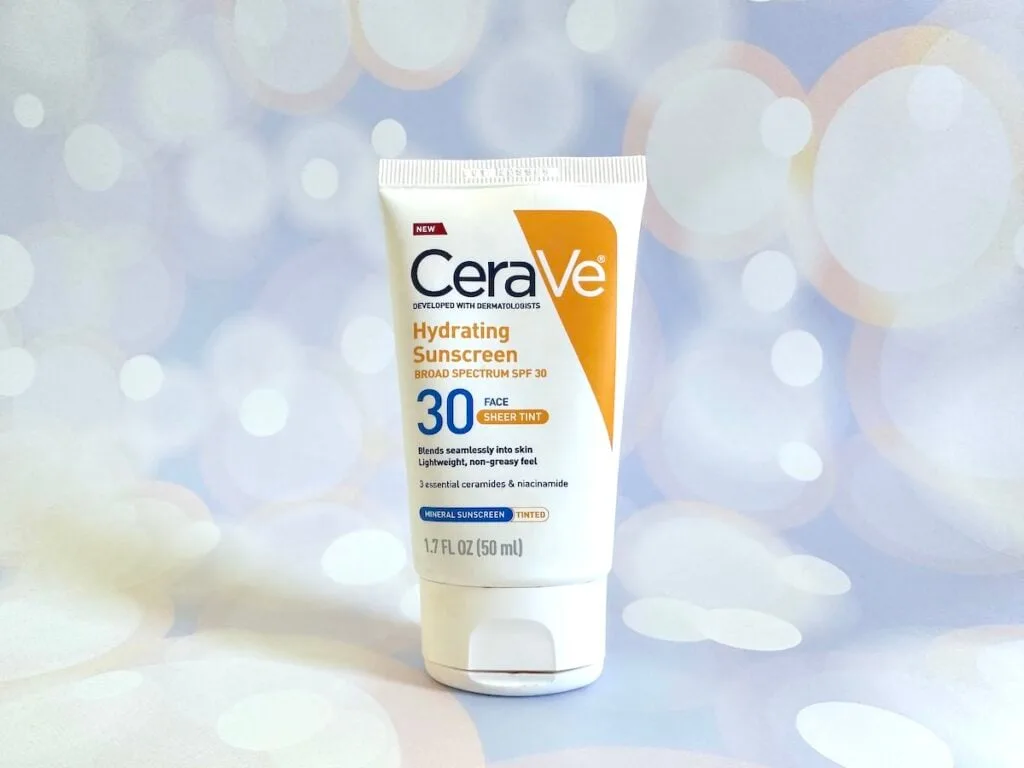 CeraVe Hydrating Mineral Sunscreen SPF 30 Face Sheer Tint