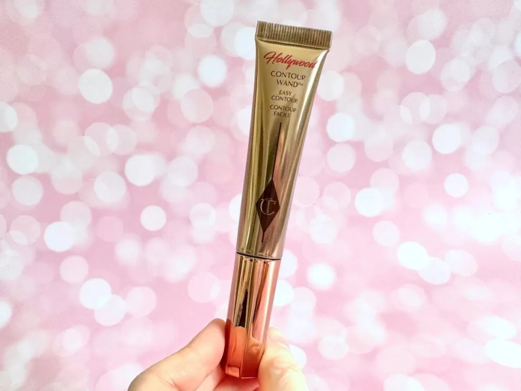 Charlotte Tilbury Hollywood Contour Wand in the shade Fair/Medium, handheld.