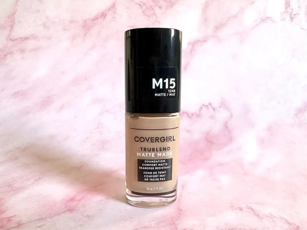 CoverGirl TruBlend Matte Made Foundation in the shade Buff Beige.